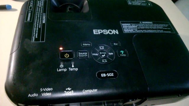 ПРОЕКТОР Эпсон горит диод ТЕМП ремонт / projector EPSON red lamp TEMP ERROR repair смотреть онлайн