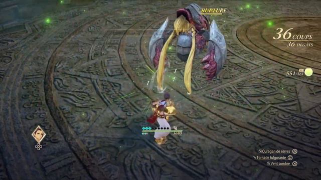 Tales of Arise Combo Law solo, heavy/lourd monster lvl 45 67 hits. смотреть онлайн