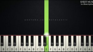 Bundle Of Joy - Inside Out | BEGINNER PIANO TUTORIAL + SHEET MUSIC by Betacustic