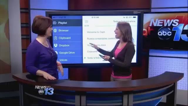 ABC News App Chat with Francie Black: Capti Narrator, text to speech app смотреть онлайн