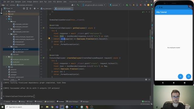 Flutter State Management: Use HTTP to get data into a Bloc смотреть онлайн