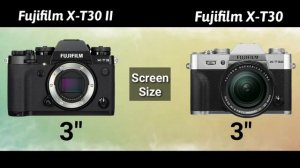 Fujifilm X-T30 Mark II Vs Fujifilm X-T30