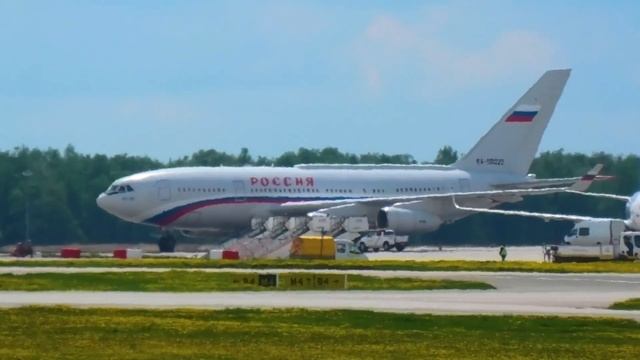 БОРТ №1 ИЛ-96-300ПУ RA-96022 СПЕЦИАЛЬНЫЙ ЛЁТНЫЙ ОТРЯД ?? САМОЛЁТ ПРЕЗИДЕНТА НА УТП смотреть онлайн