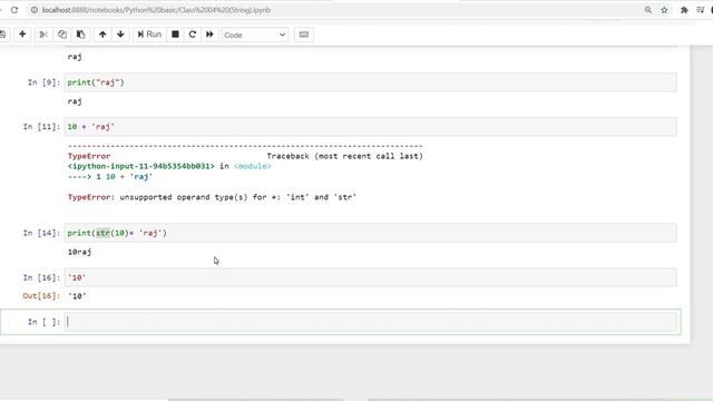 Python Course Tutorial |Class 04| Python String tutorial |How To Use Strings In Python смотреть онлайн