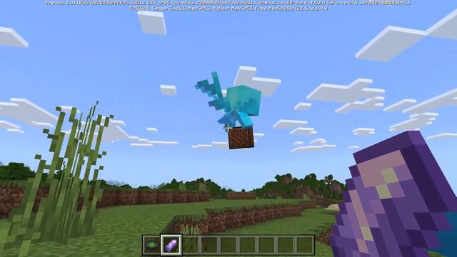 Minecraft Bedrock, How to breed an allay (Minecraft Bedrock Preview v1.19.10.22) смотреть онлайн