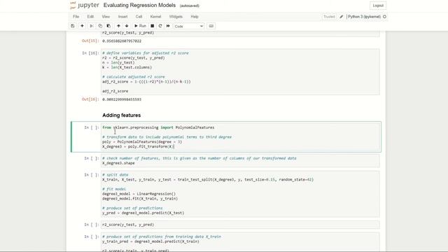 Evaluating Your Regression Model in Python смотреть онлайн