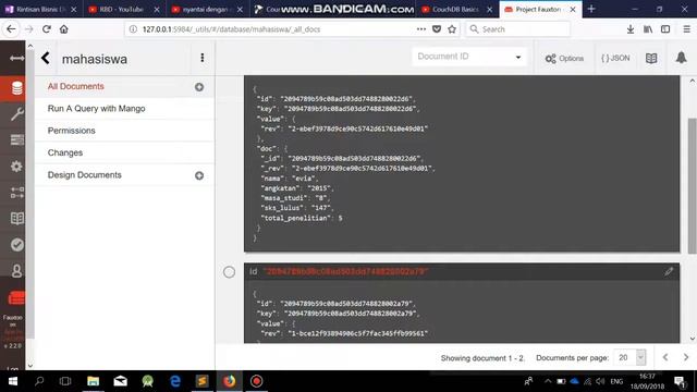 CouchDB Basic Tutorial смотреть онлайн