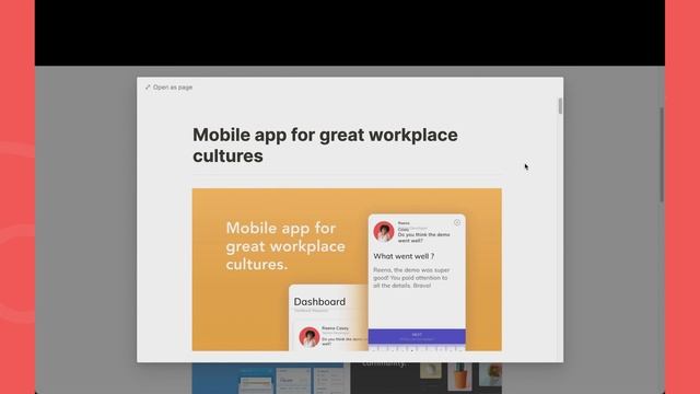 UI/UX Designer Notion Portfolio Template смотреть онлайн