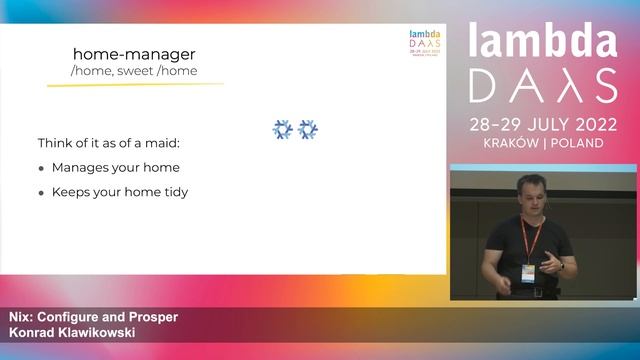 Nix: Configure and Prosper | Konrad Klawikowski | Lambda Days 2022 смотреть онлайн