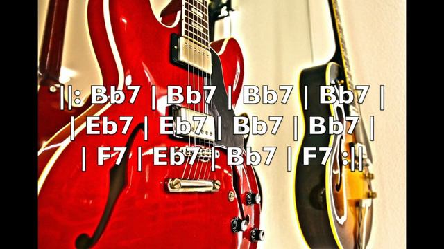 Rock 'n' Roll Guitar Backing Track (Bb) смотреть онлайн