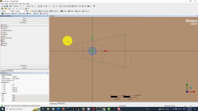 How to remove constraints from over-constraint model/geometry in ANSYS Design Modeler 2022 R1 смотреть онлайн