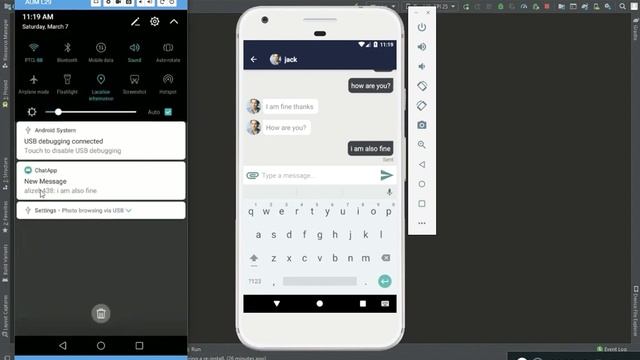 برمجة تطبيق محادثة ( شات ) Android Studio Kotlin المقدمة смотреть онлайн