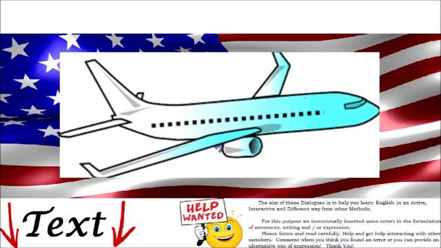 Spoken English Conversation - Travel By Plane, Airport - Imparare Inglese. Dialogo