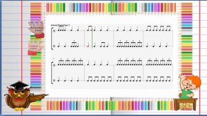 Триоль ритм упражнение минус   сольфеджио