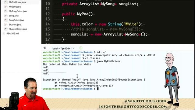 Cloud9 S1E7 ArrayLists смотреть онлайн