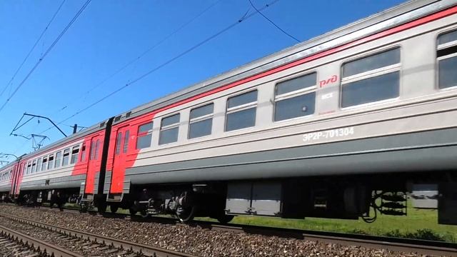 ЭР2Р-7013 сообщением Пичкиряево - Рязань-1 с приветливой бригадой смотреть онлайн