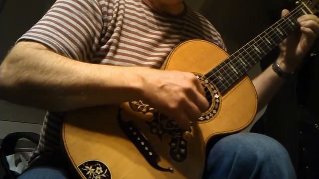 antique guitar parelmoer played by leo leffef italienische walzer aria von luigi ricci смотреть онлайн