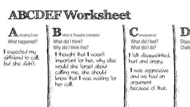 Chapter 1: Practical Lesson, ABCDEF Worksheet смотреть онлайн