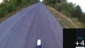 Максималка на лютом мопеде рига-13