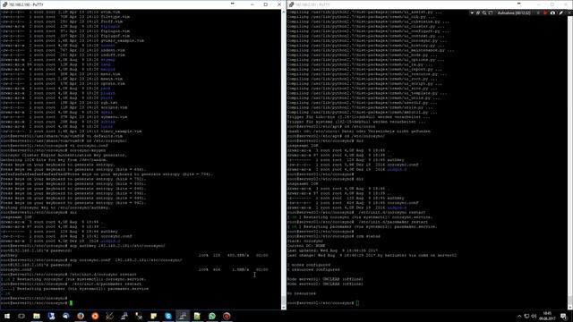 Pacemaker Corosync FailoverCluster смотреть онлайн