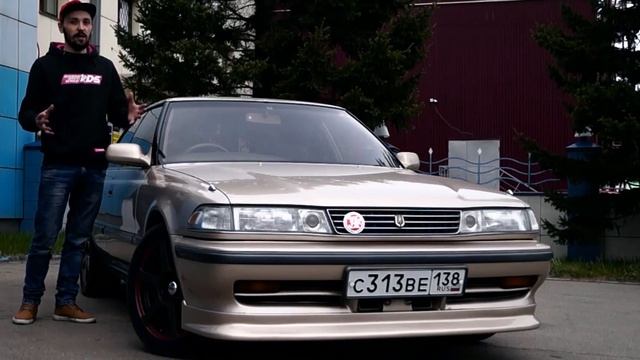 Toyota Mark II JZX-81 \\НЕ/брошенные #2// несвапнутый турбо марк!!! смотреть онлайн