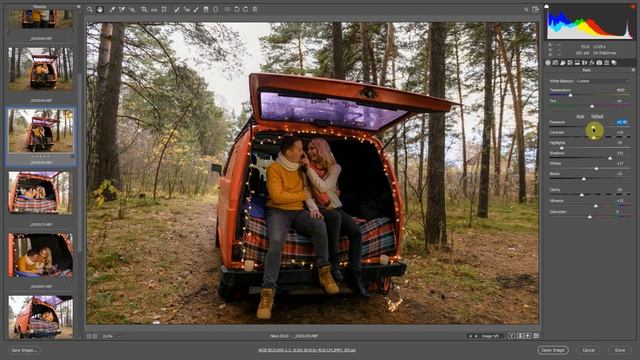 Урок 6. Обработка осенних фотографий смотреть онлайн