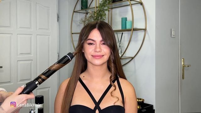 HOW TO MAKE BEAUTIFUL CURLS WITH ROTATING CURLING IRON