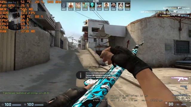 GTX 1060 6GB + A10 6800K CS:GO ! смотреть онлайн