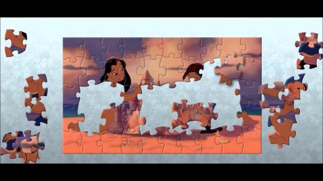 Garfield Lilo & Stitch The Good Dinosaur Puzzle Games For Kids смотреть онлайн