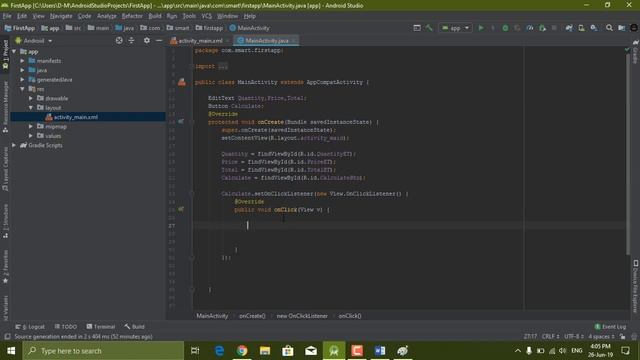 Android Studio 2 - Variables & Data Types смотреть онлайн