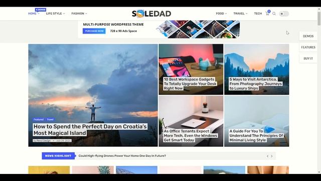 Top Five WordPress Themes for Blogging Website Trends This Year смотреть онлайн