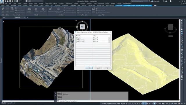 PEGAR ORTOFOTO A SUPERFICIE EN CIVIL3D 2022 смотреть онлайн