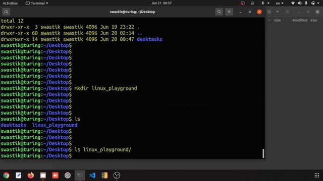 Linux Tutorial For Beginners - 3 | Linux Administration Tutorial | mkdir cal date | TechFledge смотреть онлайн