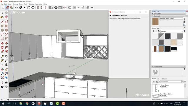 How to Design Kitchen Cabinet Manufacturing in 30 Minutes Sketchup Dynamic смотреть онлайн