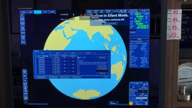 FURUNO ECDIS FMD 3200 - DELETING EXPIRED CHART PERMITS AND CHARTS By Piyushan