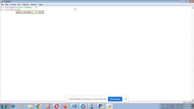 How to create a 'Adding Number' python file смотреть онлайн