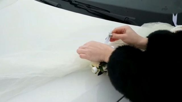 Украшение для свадебного автомобиля смотреть онлайн