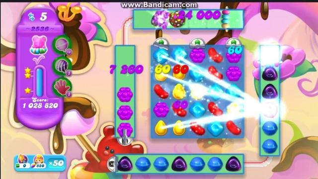 SCORE 32.000.000+ CANDY CRUSH SODA Saga Level 2536 ★★★ смотреть онлайн