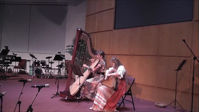 H.-R. Sinisalo "Miniature for oboe and piano С-Dur" for kantele and harp. смотреть онлайн