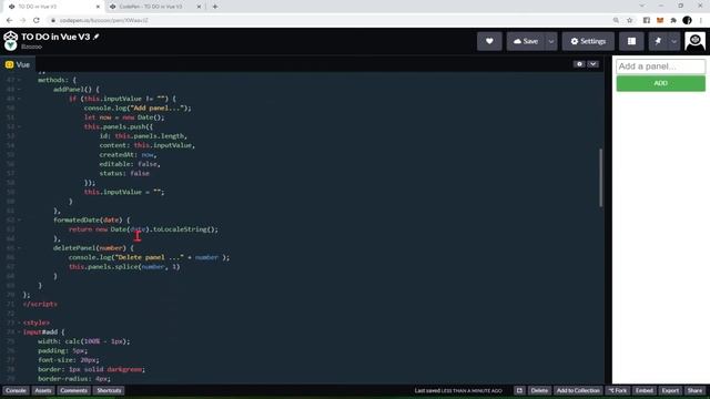 TO DO VUE3 PART 8 RAW VIDEO смотреть онлайн
