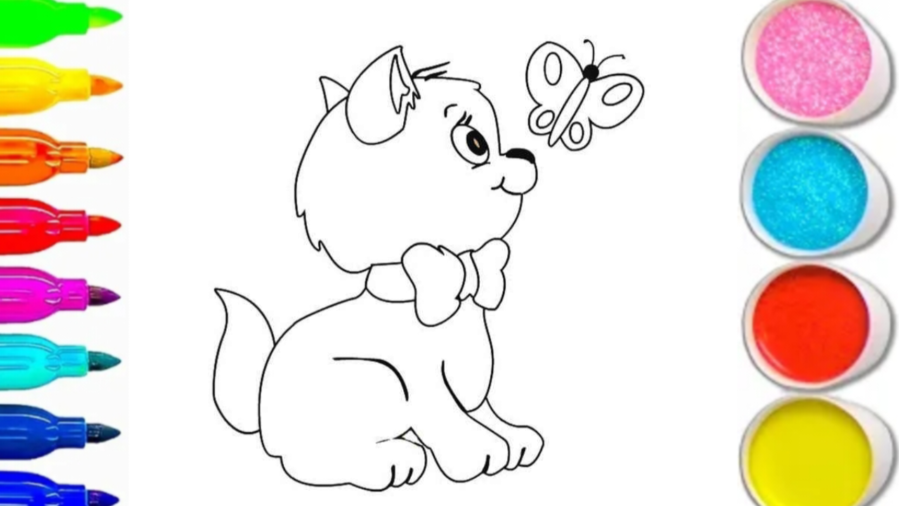 КАК НАРИСОВАТЬ МИЛЫЙ СОБАКУ смотреть онлайн