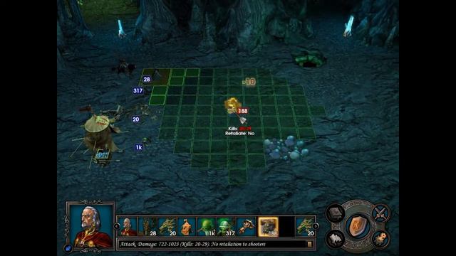 Heroes of Might and Magic V HD Walkthrough Mission 14 Necropolis part1 смотреть онлайн