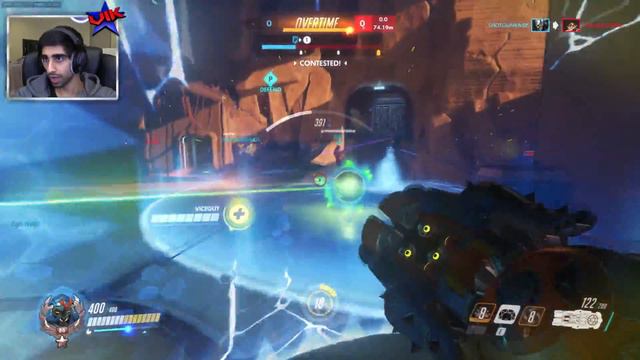 OVERWATCH ORISA COMPETITIVE CUSTOM GAMES GAMEPLAY! - NEW HERO смотреть онлайн