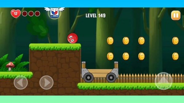 Bounce . Bounce ball . Adventures . Passing levels 147-152 .