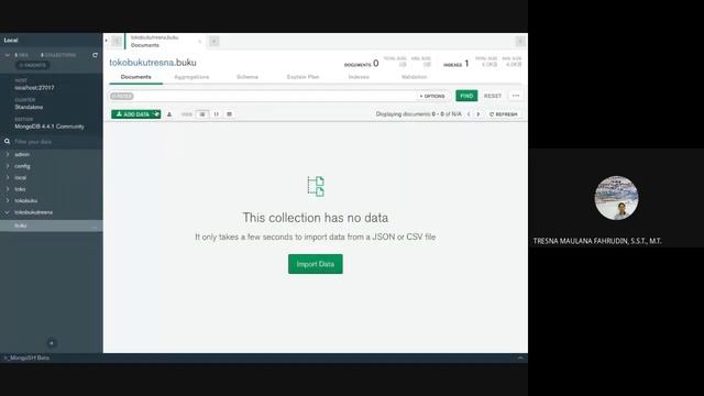Day-10 Teknologi NoSQL Database: Praktek MongoDB Compass (Part-C) смотреть онлайн