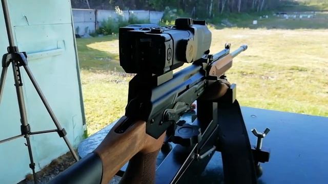 Разрушение цифрового прицела Pulsar. смотреть онлайн