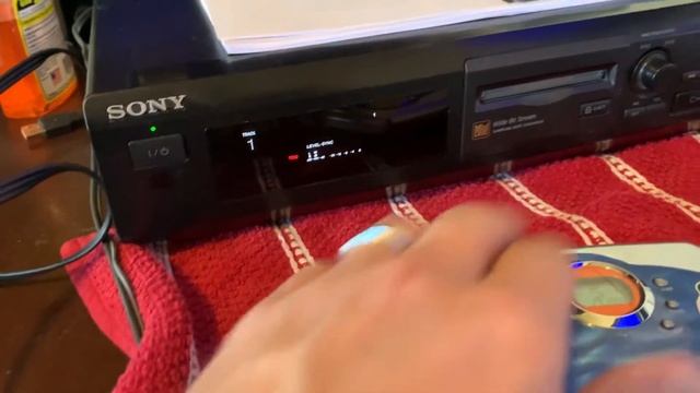 Sony mini disk MDS-JE320 Testing смотреть онлайн