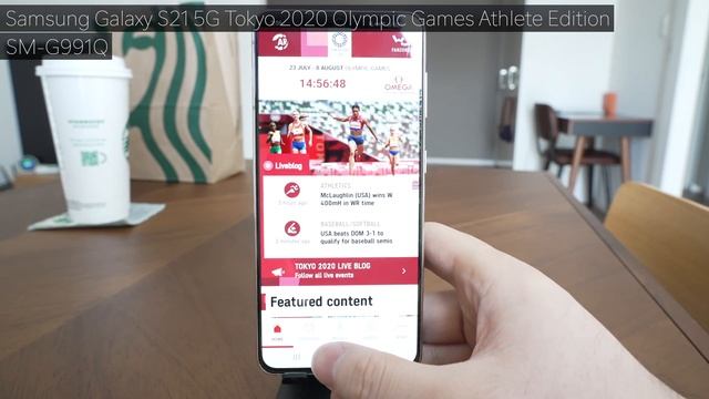 Samsung Galaxy S21 5G Tokyo 2020 Olympic Games Athlete Edition | SM-G991Q | 開封とSpeedTest | 対応Band確認 смотреть онлайн