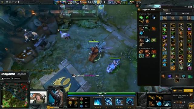 Dota 2 Purge plays Magnus смотреть онлайн