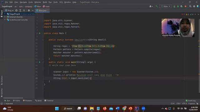 Penerapan Ekspresi Regular pada program Java untuk validasi Email смотреть онлайн